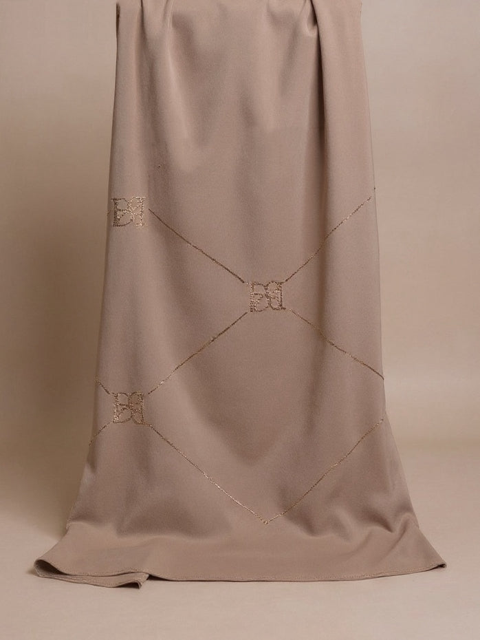 Premium jersey stones biscuit nude