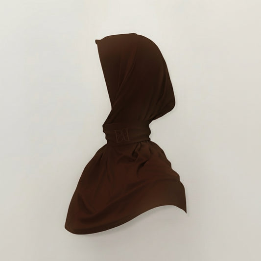 Instant hijab cacao
