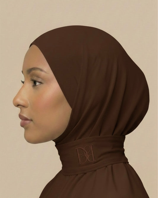 Instant hijab cacao