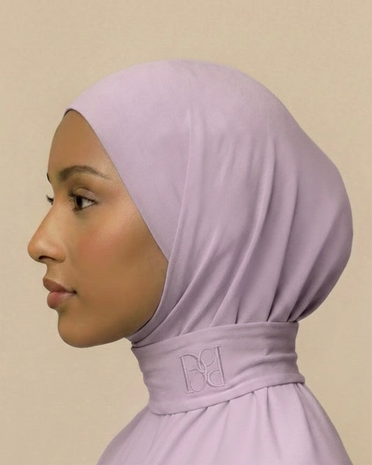 Instant hijab lila