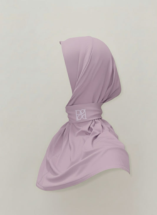 Instant hijab lila