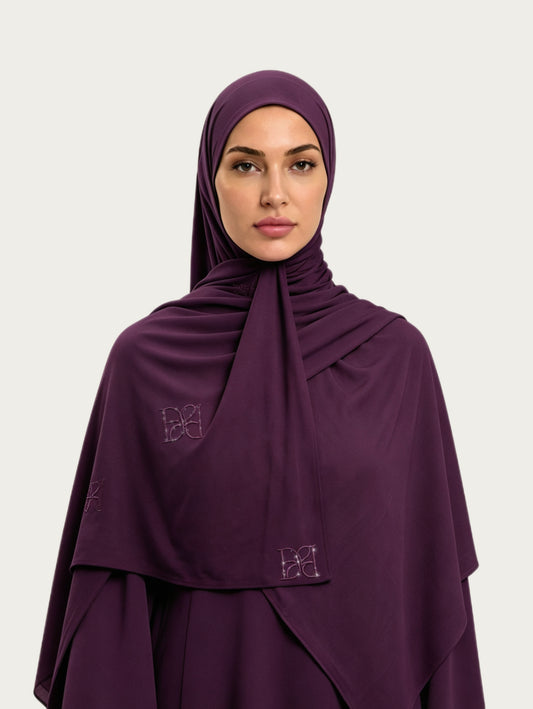 Bamboo pavage deep indigo